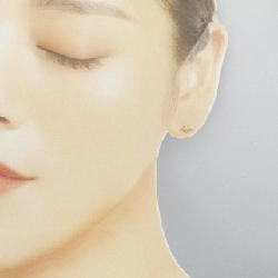 Bông tai kim cương K18YG một bên 0.02CT - Hàng hiệu Chính hãng 877422