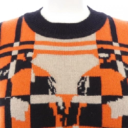 HERMES BRIDES DE GALA TARTAN 3H2620DD Áo len - Hàng hiệu Chính hãng 809103