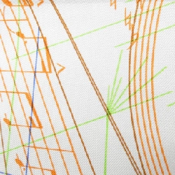 Hàng hiệu Authentic Hermès LA MUSIQUE DES SPHERES Khăn quàng 772349