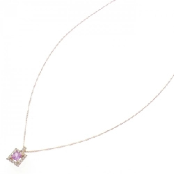K18PG Sapphire Necklace 0.37CT - Hàng hiệu Authentic 858392