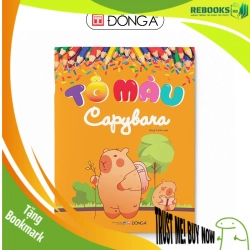 (TẶNG BOOKMARK) Tô màu Capybara Sách thiếu nhi