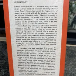 Talks J. Krishnamurti in Euro 1968 752560