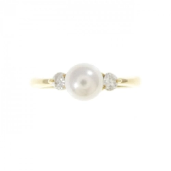 Nhẫn ngọc trai Akoya K18YG 4.9mm - Hàng hiệu Authentic 851684