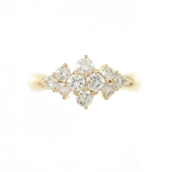 Nhẫn kim cương K18YG 0.50CT 666019