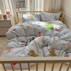 Set 4 món chăn ga gối cotton cloud 469594