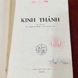 Kinh Thánh. Bản dịch Nguyễn Thế Thuấn 194405