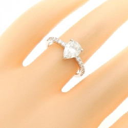 Nhẫn kim cương PT900 1.021CT G SI2 hình giọt nước - Hàng hiệu Authentic 872895