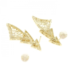 K18YG Bông tai kim cương 1.24CT - Hàng hiệu Chính hãng 869642