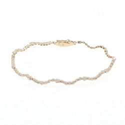 K18PG Vòng tay kim cương 1.00CT - Hàng hiệu Chính hãng 871980