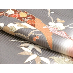 Áo kimono thăm viếng chế tác vàng Yūzen - Hàng hiệu Authentic 875292