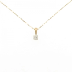 K18YG Dây chuyền kim cương 0.162CT - Hàng hiệu Authentic