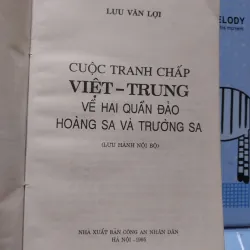 sách Cuộc Tranh chấp Việt Trung về hai quần đảo Hoàng Sa và Trường Sa -  Lưu Văn Lợi (A1) 570468