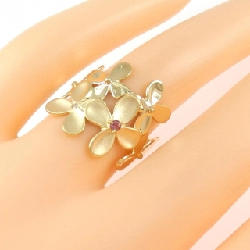 Nhẫn Tourmaline Hoa K18YG - Hàng hiệu Chính hãng 850080