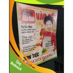 (TẶNG BOOKMARK) Tiếp thị và gia đình vào bếp tháng 3 - 2010 Chào bà nội trợ mới 90% bẩn bìa, ố nhẹ, tróc gáy nhẹ RBK3004 TẠP CHÍ, THIẾT KẾ, THỜI TRANG