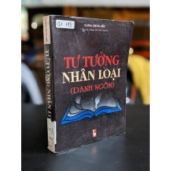 Tư tưởng nhân loại (Danh ngôn) - Vương Trung Hiếu