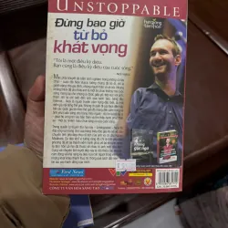 Sách Đừng Bao Giờ Từ Bỏ Khát Vọng - Nick Vujicic (First News) - Sức mạnh niềm tin- K4 1028241