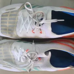 Giày thể thao chạy bộ Adidas UltraBoost màu Trắng xám phối cam 786968