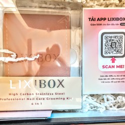 Lixibox Nail Care Grooming Kit, 4 In 1 79915