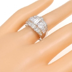 Nhẫn kim cương K18WG 0.53CT 672934