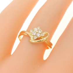 Nhẫn kim cương K18YG 0.20CT 668509