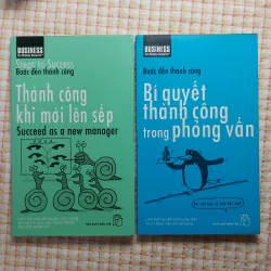 Combo 2q - THÀNH CÔNG KHI MỚI LÊN SẾP 📗 BÍ QUYẾT THÀNH CÔNG TRONG PHỎNG VẤN 📘