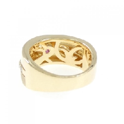 Nhẫn kim cương K18YG 1.053CT 671177