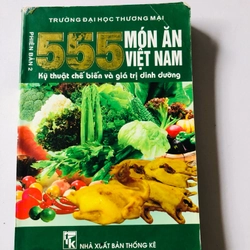 555 MÓN ĂN VIỆT NAM - 492 trang, nxb: 2009 313368