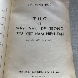 Thơ và mấy vấn đề trong thơ Việt Nam hiện đại 993463