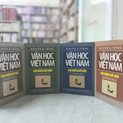 VĂN HỌC VIỆT NAM NƠI MIỀN ĐẤT MỚI (TRỌN BỘ 4 TẬP BÌA CỨNG) - NGUYỄN Q. THẮNG