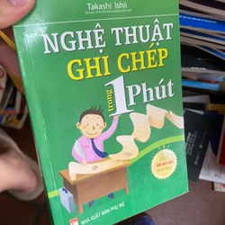 Sách Nghệ thuật ghi chép trong 1 phút - Takashi Ishii