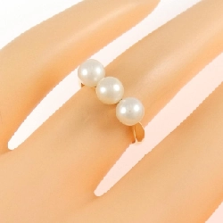 Nhẫn ngọc trai Akoya K18YG 666419