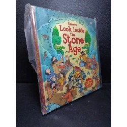 Usborne Look Inside the Stone Age Abigail Wheatley, Hazel Maskell & Stefano Tognetti mới 90% HCM1810 Rebooks.vn