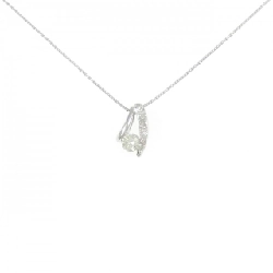 K18WG Dây chuyền kim cương 0.184CT - Hàng hiệu Chính hãng