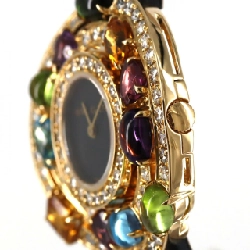 Bulgari Cherki YG/D&Đá màu AE36G/AE36D2CBL YG Quartz - Hàng hiệu Chính hãng 881150