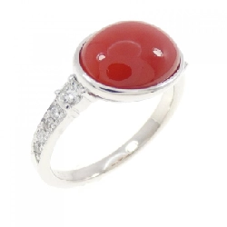 Nhẫn San Hô K18WG