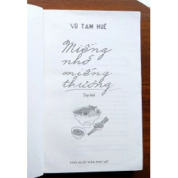 Miếng nhớ miếng thương - Vũ Tam Huệ