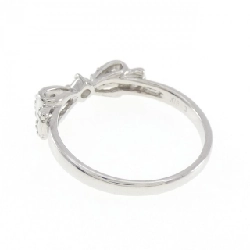 Nhẫn kim cương hình ruy băng K18WG 0.20CT - Hàng hiệu Authentic 854893