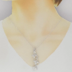 K18WG Dây chuyền kim cương 0.58CT - Hàng hiệu Chính hãng 859867