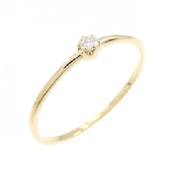 Nhẫn kim cương K18YG 0.03CT - Hàng hiệu Authentic