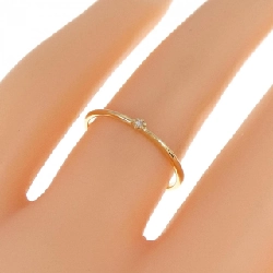 Nhẫn kim cương K18YG 0.01CT - Hàng hiệu Authentic 856735
