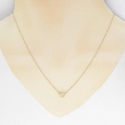 K18YG Dây chuyền đá mặt trăng - Hàng hiệu Chính hãng 862899