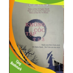 (TẶNG BOOKMARK) Không cốc tập - 2023 - 406 trang Sách tôn giáo - tâm linh RBK3101