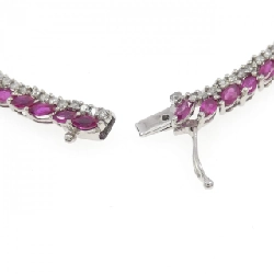 K18WG Dây chuyền Ruby 13.00CT - Hàng hiệu Chính hãng 857443