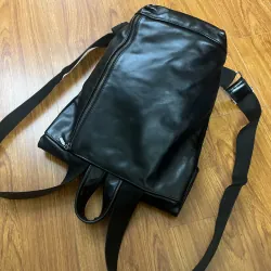 Balo nữ da thật phối da lộn 2hand 992648