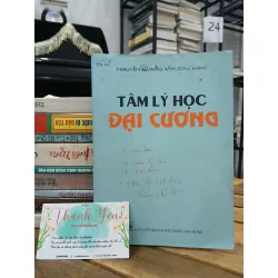 Tâm lý học đại cương – Nguyễn Quang Uẩn (chủ biên)