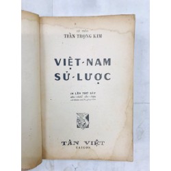 Việt Nam sử lược - Trần Trọng Kim ( in lần bảy ) 127863