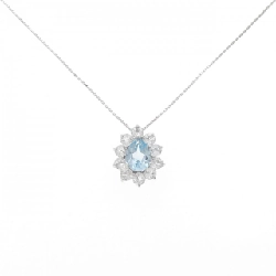 K10WG Blue Topaz Necklace - Hàng hiệu Authentic