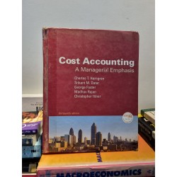 COST ACCOUNTING : A Managerial Emphasis - Charles T. Horngren