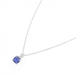Dây chuyền Tanzanite K18WG 1.00CT - Hàng hiệu Chính hãng 858370