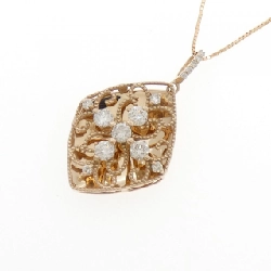 K18PG Dây chuyền kim cương 0.80CT - Hàng hiệu Chính hãng 866518